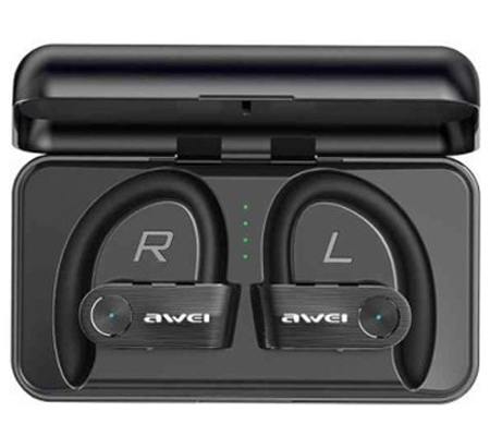 Ασύρματα Ακουστικά AWEI TWS Wireless Bluetooth Stereo Earbuds with Charging Box - Black